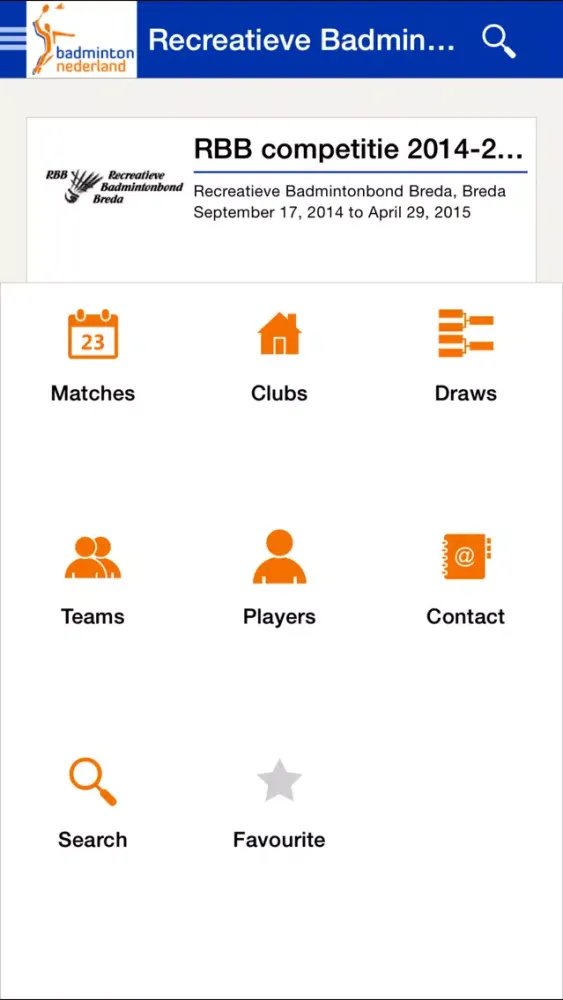 Badminton Nederland स्क्रीनशॉट