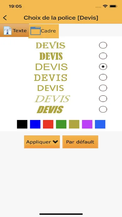 Devis et. Factures Bâtiment Screenshots