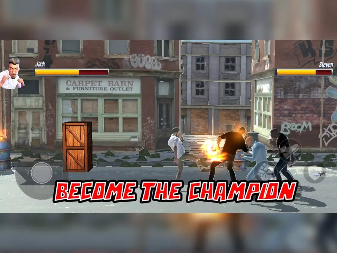 Tangkapan skrin Street Mafia Fighting Hero iPad 