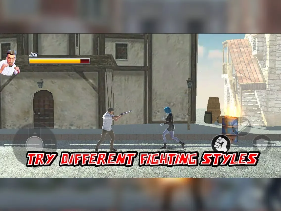 Tangkapan skrin Street Mafia Fighting Hero iPad 