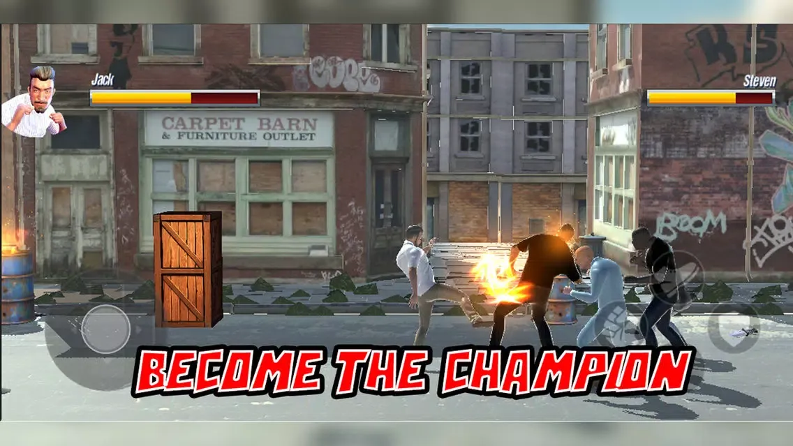 Tangkapan skrin Street Mafia Fighting Hero