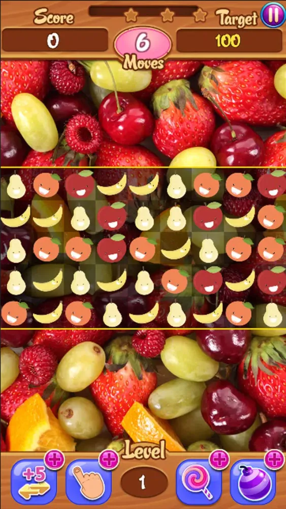 Happy Fruits Match Crush Screenshots