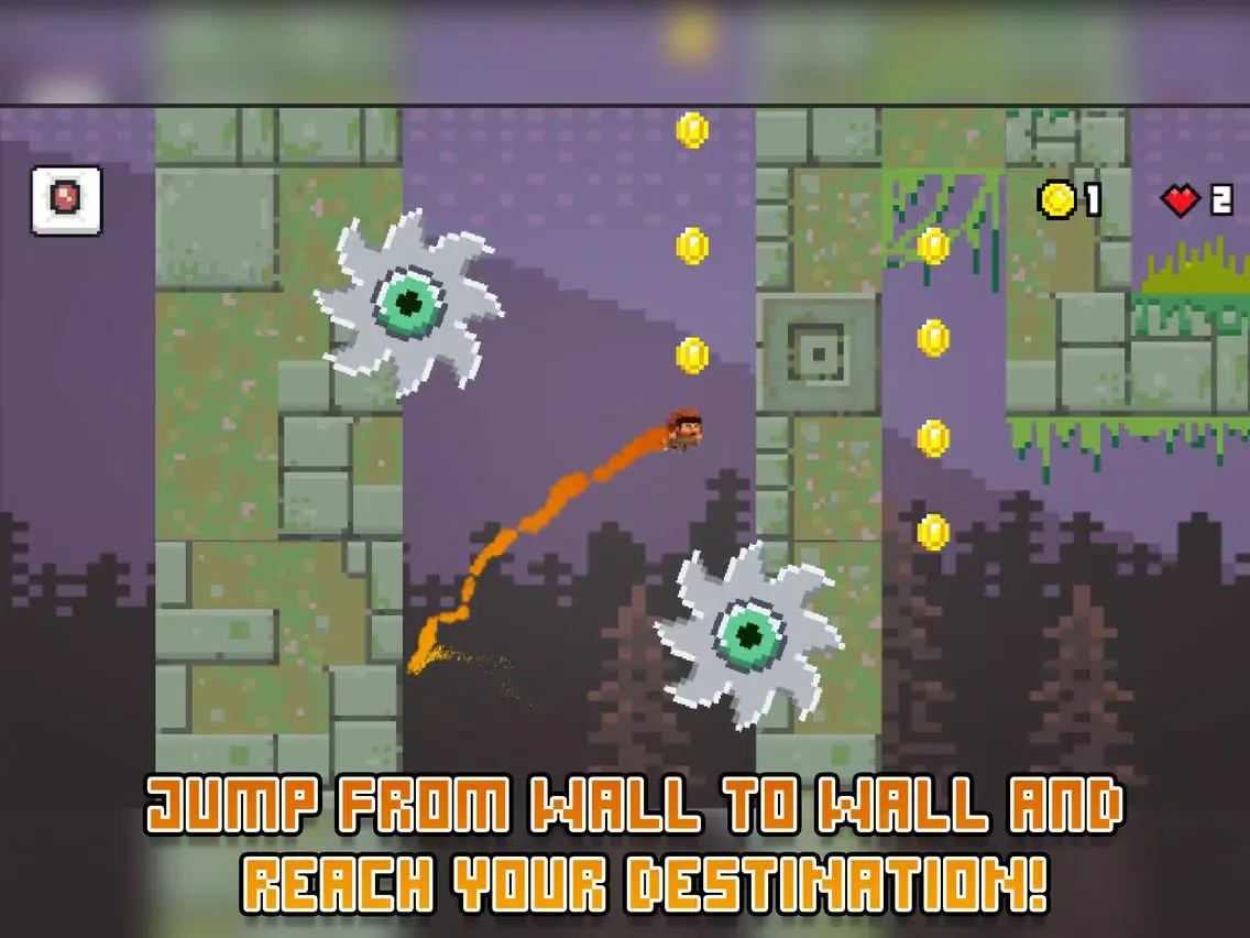 ภาพหน้าจอของ Leap of Fate: Super Pixel Boy iPad 