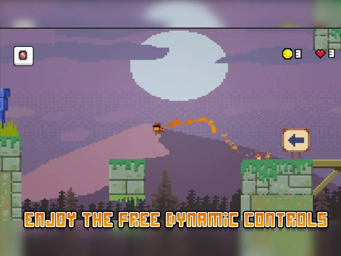 ภาพหน้าจอของ Leap of Fate: Super Pixel Boy iPad 