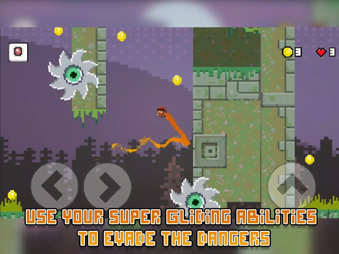 ภาพหน้าจอของ Leap of Fate: Super Pixel Boy iPad 