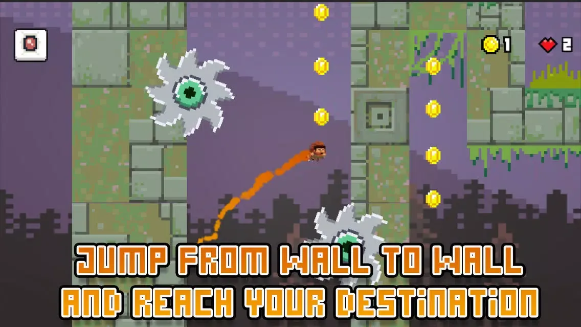 ภาพหน้าจอของ Leap of Fate: Super Pixel Boy