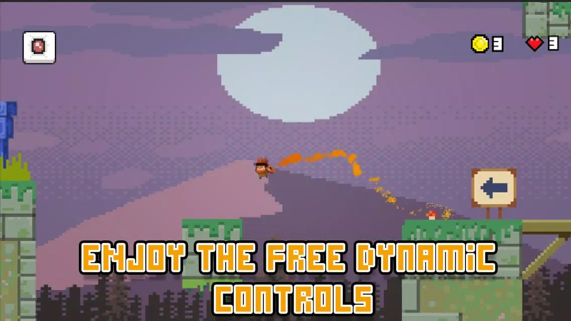 ภาพหน้าจอของ Leap of Fate: Super Pixel Boy
