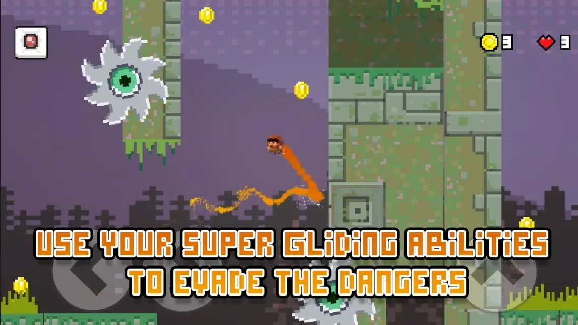 ภาพหน้าจอของ Leap of Fate: Super Pixel Boy