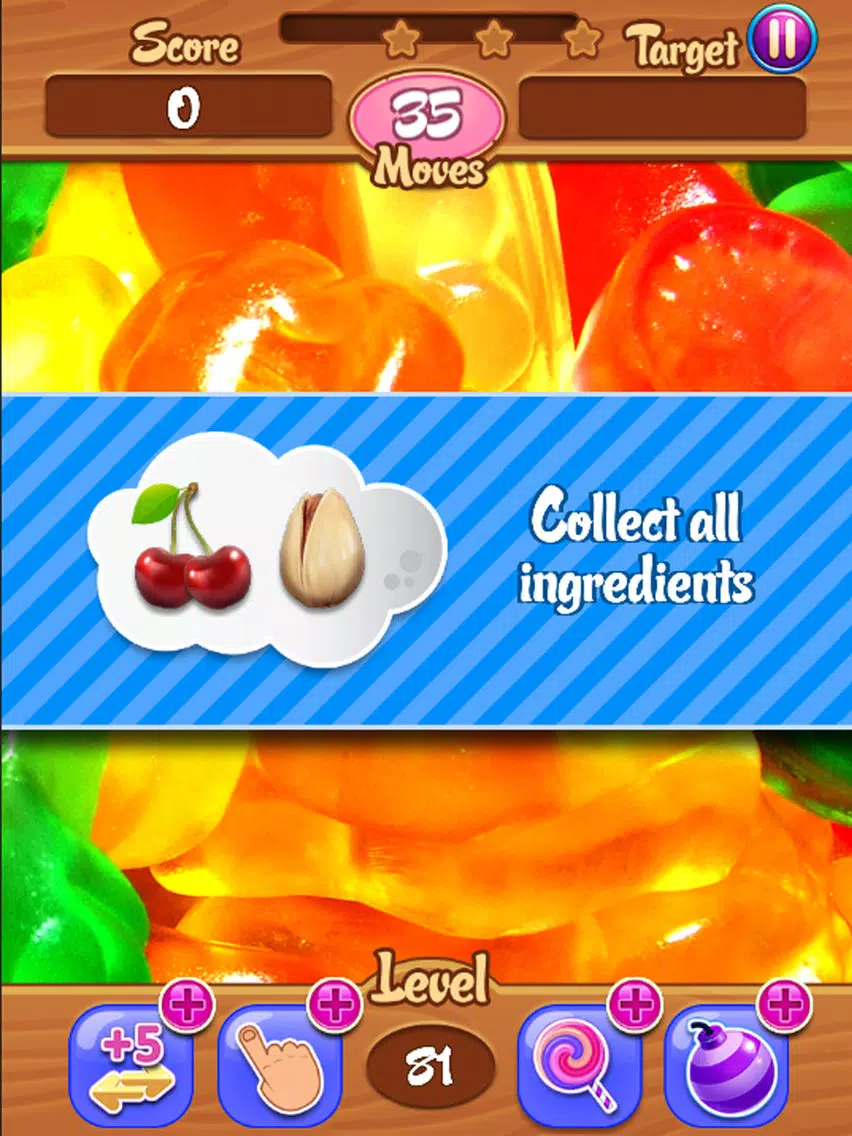 Wrapped Sweets match 3 iPad  স্ক্রিনশট