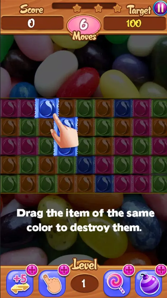 Screenshot di Wrapped Sweets match 3