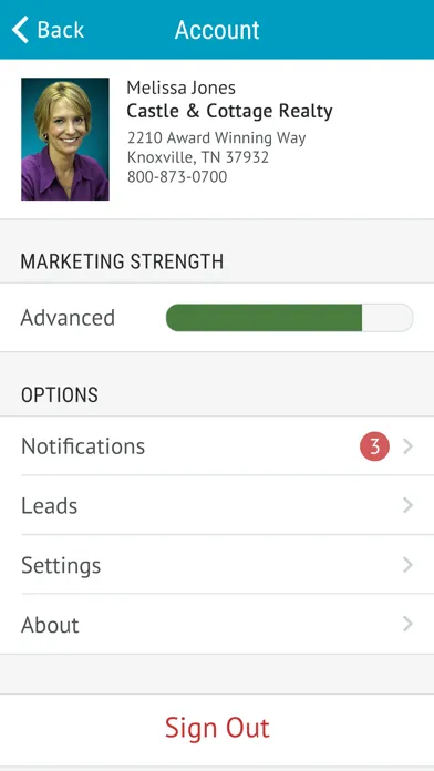 Paradym Mobile Agent Screenshots
