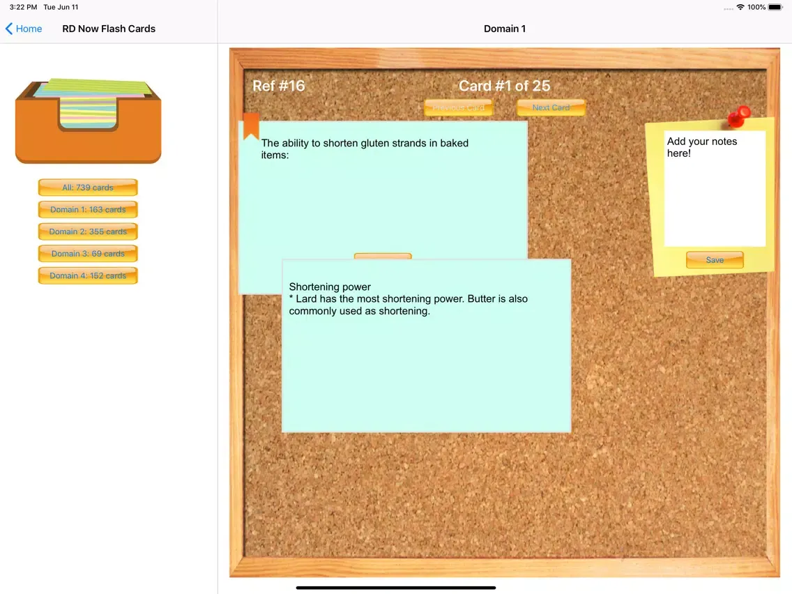 RD Now Flash Cards iPad 应用截图