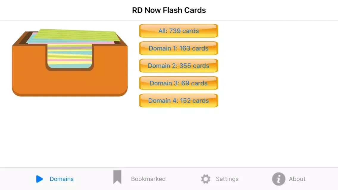 RD Now Flash Cards应用截图