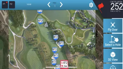 Screenshot di GolfCartGPS