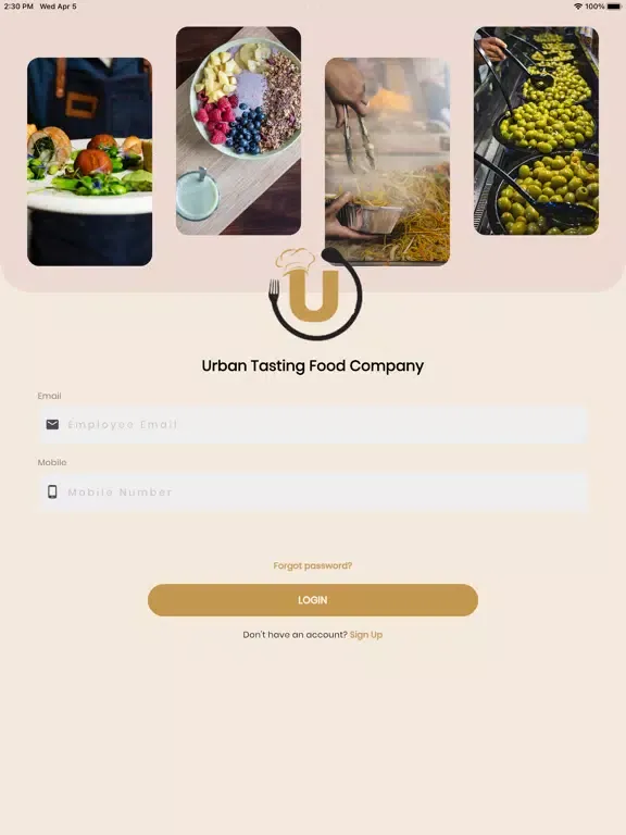 Urban Tasting Food Company iPad  Screenshots