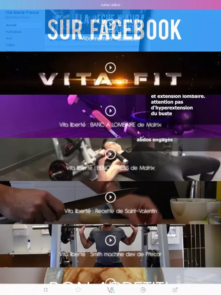 Vitaliberte iPad  स्क्रीनशॉट