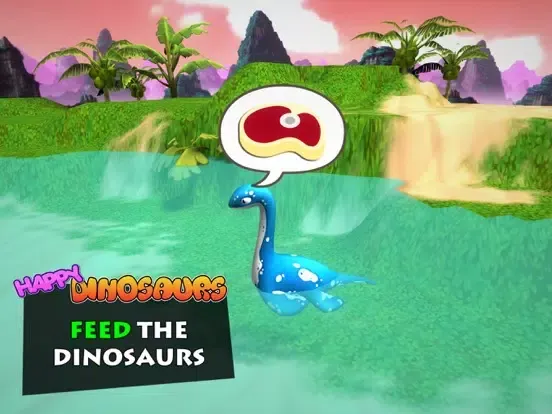 Capturas de tela do Happy Dinosaurs for Kids iPad 