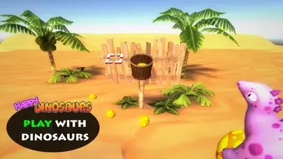 Capturas de tela do Happy Dinosaurs for Kids