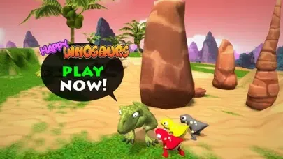 Capturas de tela do Happy Dinosaurs for Kids