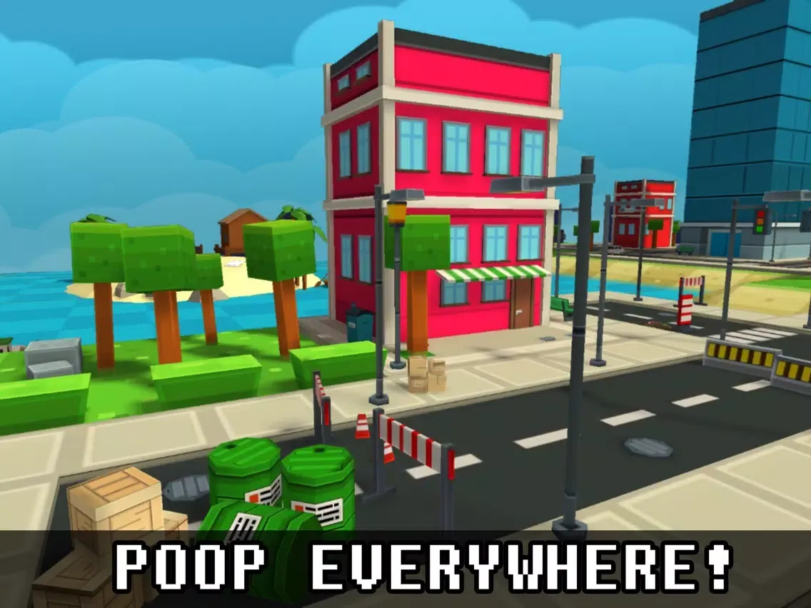 Capturas de pantalla de Poopy Bird AR: Poop and Run iPad 