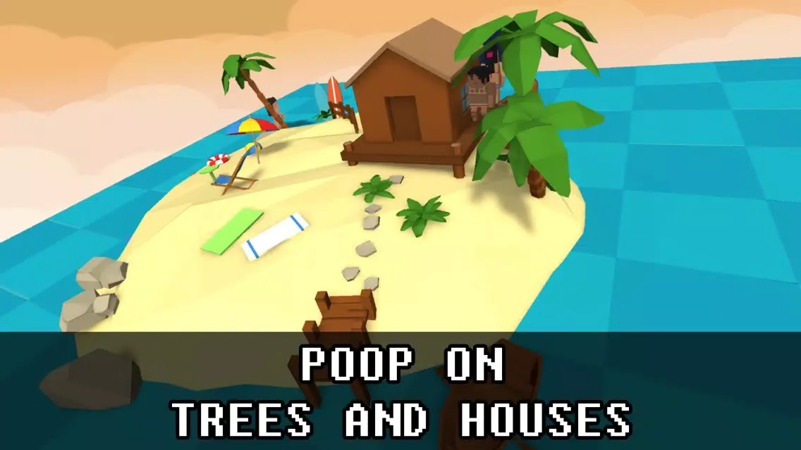 Capturas de pantalla de Poopy Bird AR: Poop and Run