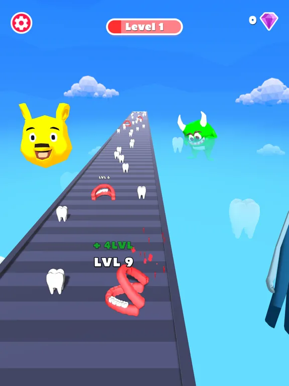 Level Up Gum iPad  Screenshots