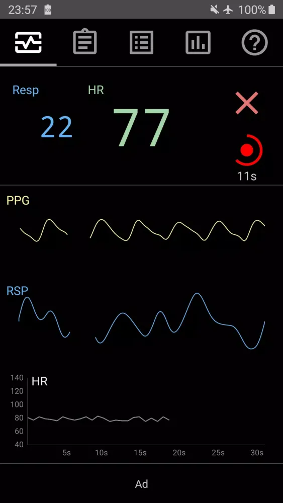 Heart Rate Monitor & HRV [BLE] Screenshots