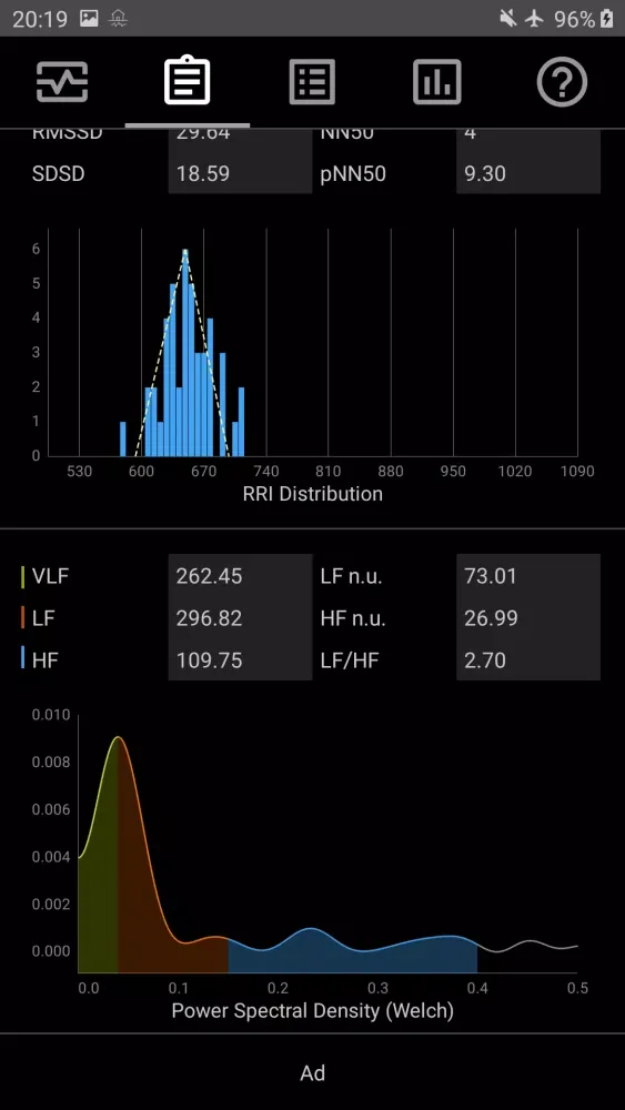 Heart Rate Monitor & HRV [BLE] Screenshots