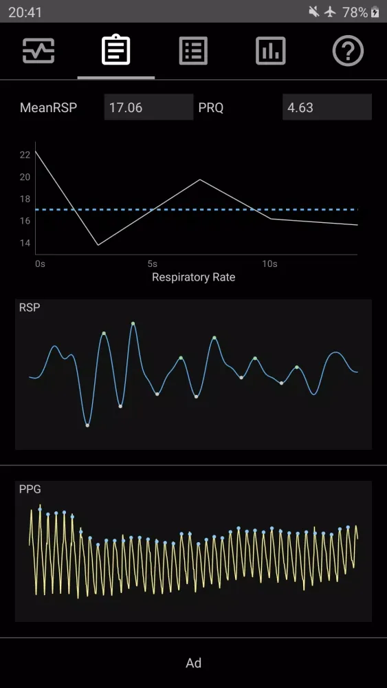 Heart Rate Monitor & HRV [BLE] Screenshots
