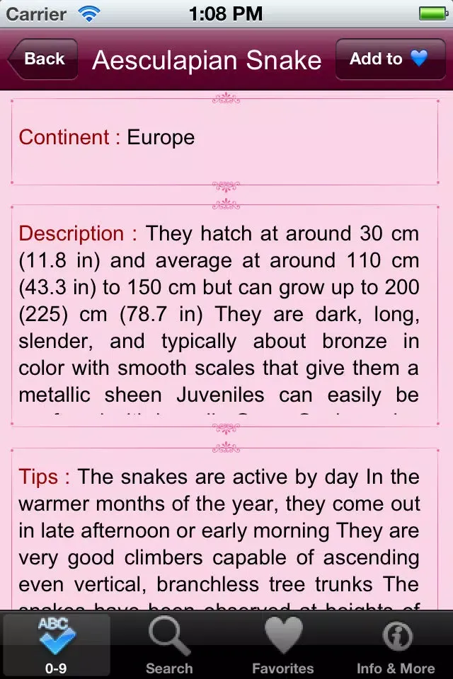 Atlas: Reptiles of World Screenshots