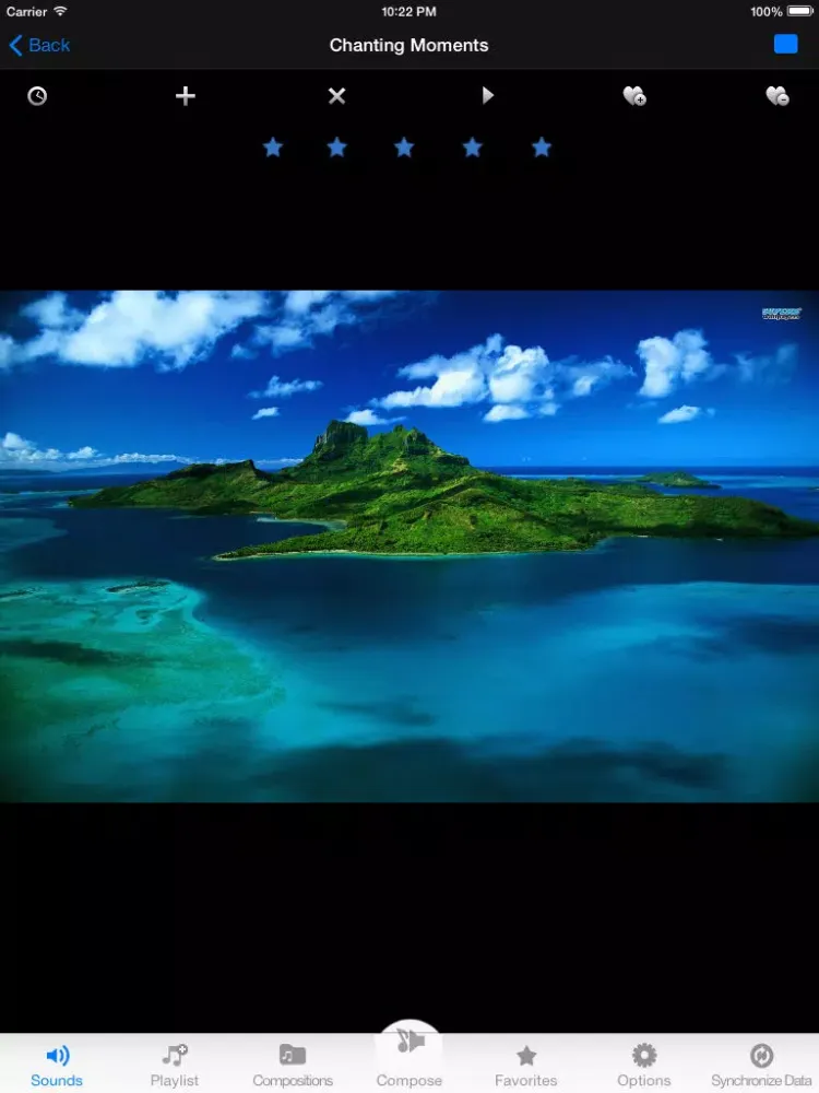 Exotic Sleep Sounds: Rhythmic Relaxation Machine for your Mind, Body and Soul! iPad  Screenshots