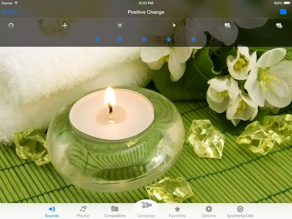 Exotic Sleep Sounds: Rhythmic Relaxation Machine for your Mind, Body and Soul! iPad  Screenshots