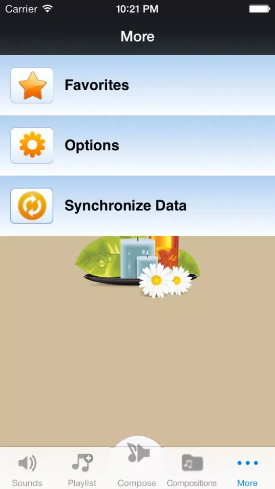 Exotic Sleep Sounds: Rhythmic Relaxation Machine for your Mind, Body and Soul! Screenshots