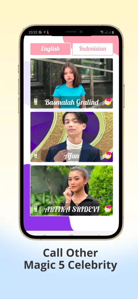Basmalah Gralind Video Call Screenshots