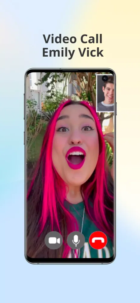 Capturas de tela do Emilly Vick Video Call - Chat