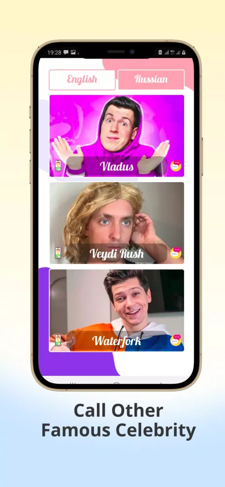 Tangkapan skrin Vladus Video Call and Chat