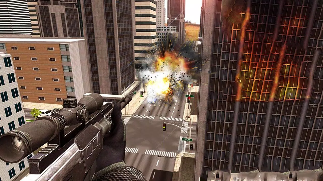 Sniper City Shooter 3D 2018-3D Shooting Sniper Screenshots