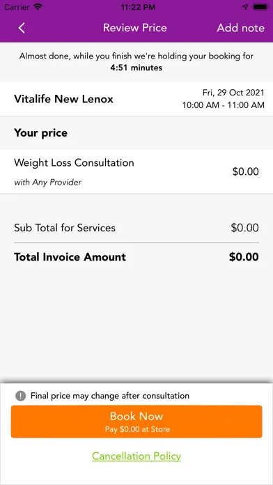 VitaLife Weight Loss應用截圖