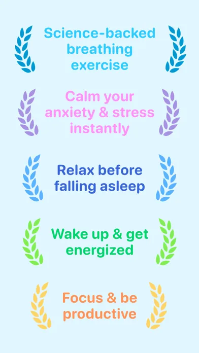 Tangkapan layar Breathe Sleep Focus Mindllama