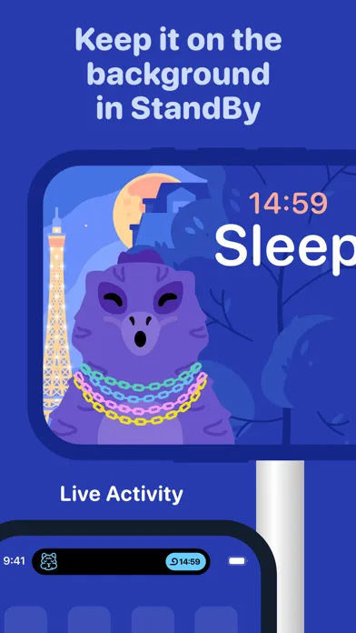 Tangkapan layar Breathe Sleep Focus Mindllama