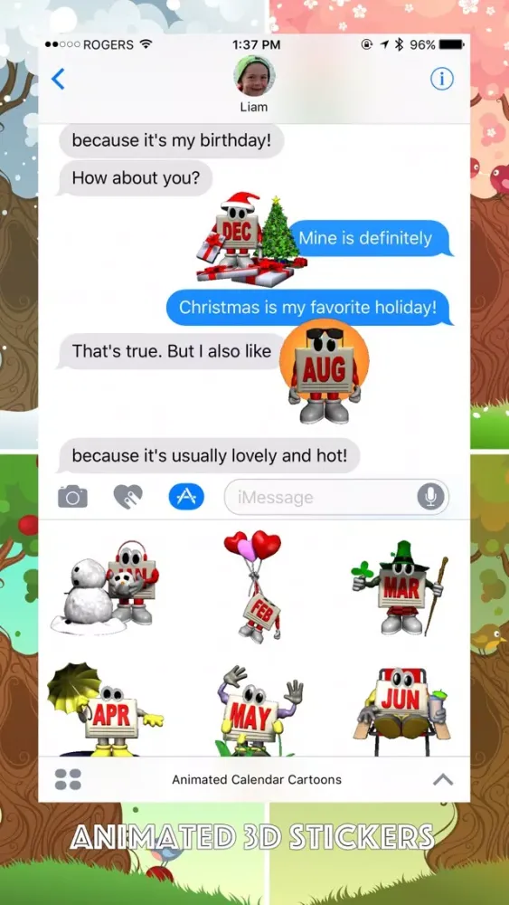 Animated Calendar Cartoons স্ক্রিনশট