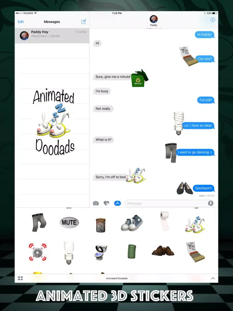 Animated Doodads iPad  Screenshots