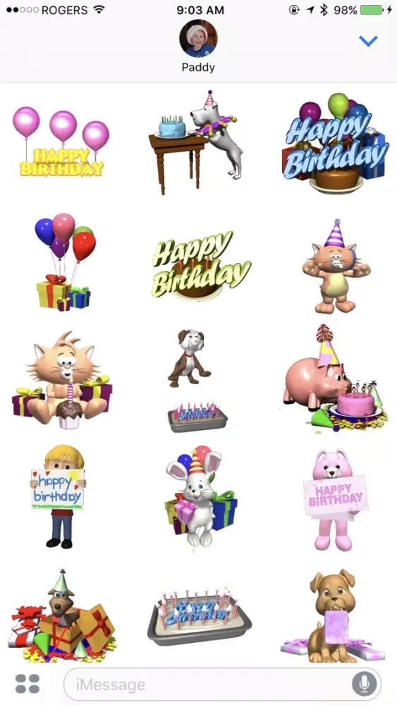 Birthday Animations应用截图