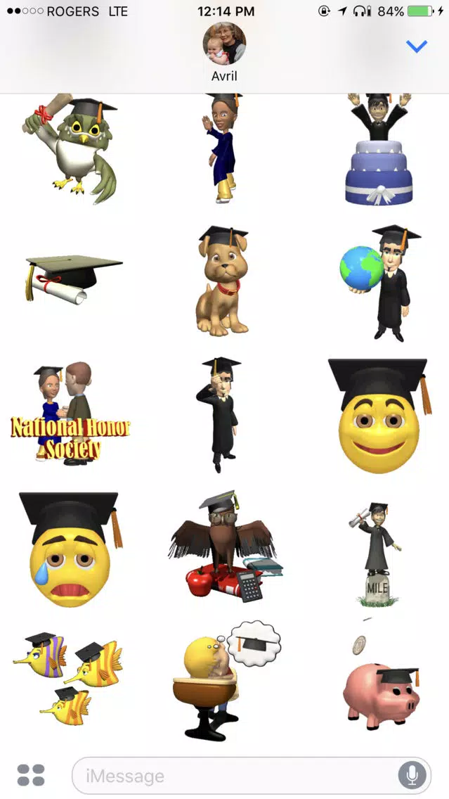 Capturas de pantalla de Graduation Animations