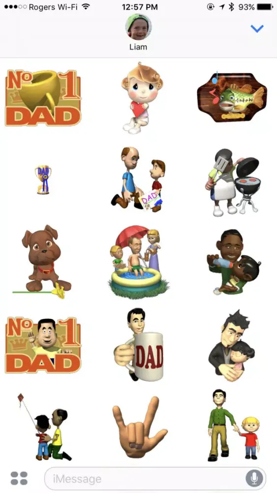 Just for Dad Animations Screenshots
