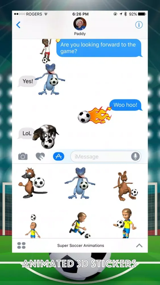 Super Soccer Animations應用截圖