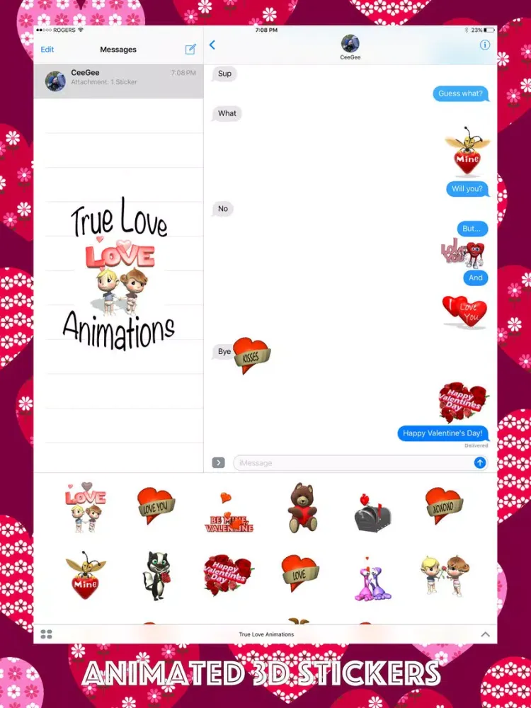 تصاویر True Love Animations iPad 