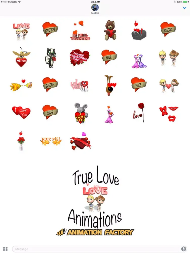 تصاویر True Love Animations iPad 