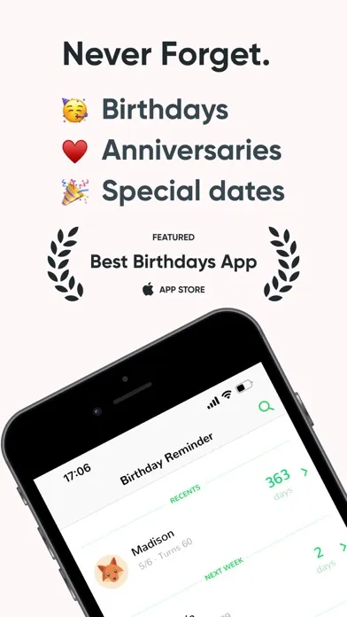 Birthday Reminder™ & Countdown স্ক্রিনশট