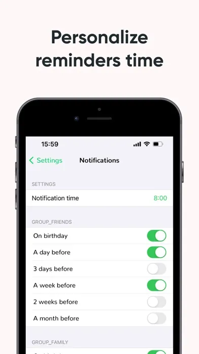 Birthday Reminder™ & Countdown স্ক্রিনশট